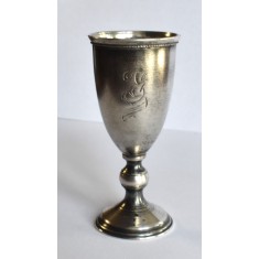 Pahar din argint 875 cu picior Letonia atelier Riga - 17 grame - cca.1930