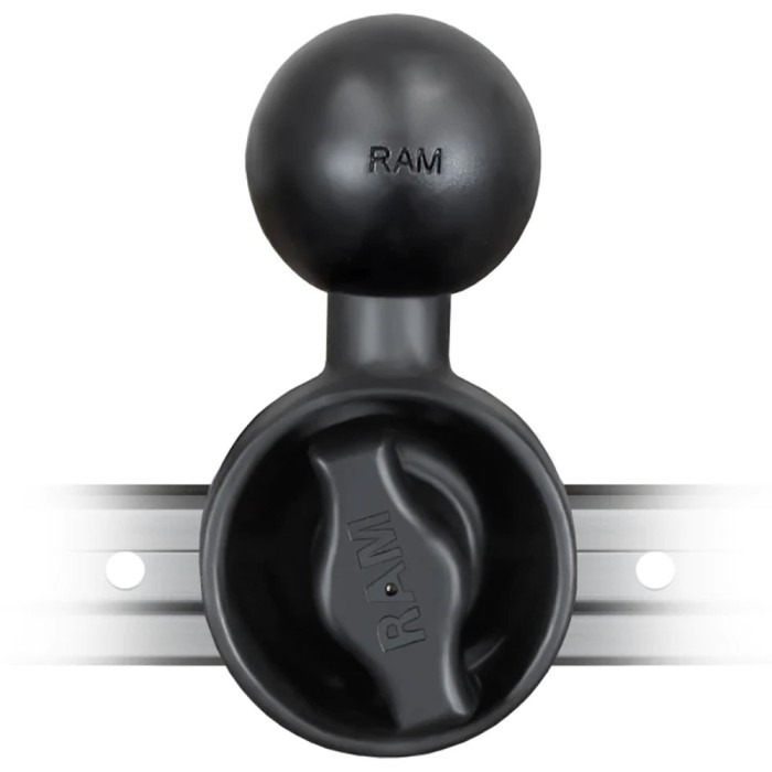 Baza Laterala Glisanta cu Bila RAM Mounts Track Ball with Side Track Base - C Size