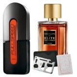 Cumpara ieftin Set apa de toaleta Full Speed pentru El 75 ml, apa de toaleta Absolute by Elite Gentleman 50 ml, card multifunctional de supravietuire, otel inoxidabi, Avon