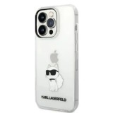 Husa Karl Lagerfeld IML Choupette NFT iPhone 14 Pro Max Transparent