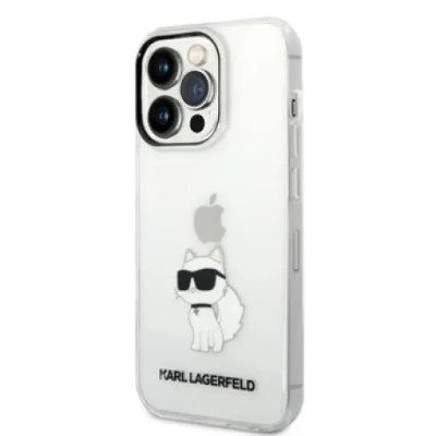 Husa Karl Lagerfeld IML Choupette NFT iPhone 14 Pro Max Transparent foto