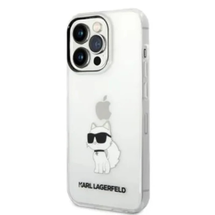 Husa Karl Lagerfeld IML Choupette NFT iPhone 14 Pro Max Transparent