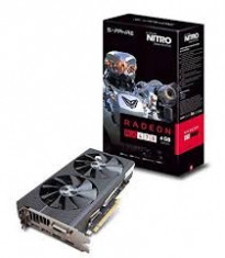 Placa video SAPPHIRE RX 470 NITRO+ OC, 4GB GDDR5, 256-bit, garantie foto