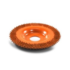 Disc sculptura lemn SABURR - PLAT- &Oslash; 100mm Extra Aspru
