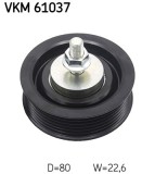 SKF VKM 61037 Rola ghidare/conducere, curea transmisie