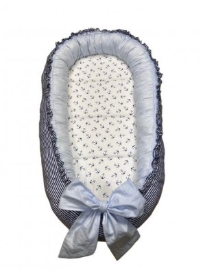 Cuib-Baby Nest My Kids Ancora Blue GreatGoods Plaything foto