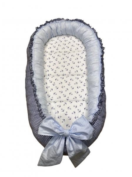 Cuib-Baby Nest My Kids Ancora Blue GreatGoods Plaything