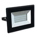 REFLECTOR LED SMD 30W 3000K IP65 NEGRU, V-TAC