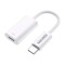Cablu OTG Transfer, USB-C la Lightning Kaku KSC-904, Alb