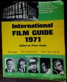 INTERNATIONAL FILM GUIDE 1971 (EDITED BY PETER COWIE/LONDON-NEW YORK/LB ENGLEZA)