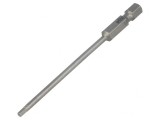 Bit Surubelnita Imbus HEX 2.5mm, Lungime 90mm, WIHA