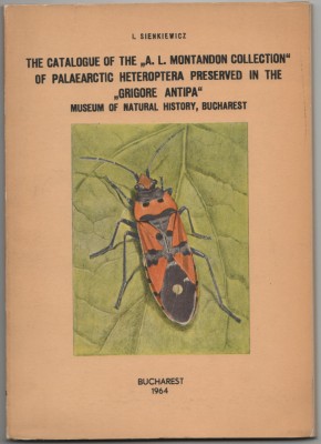 Sienkiewicz - Catalogue of the Montandon Collection of Palaearctic Heteroptera foto