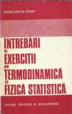 AS - IGNAT MARGARETA - INTREBARI EXERCITII DE TERMODINAMICA FIZICA STATISTICA