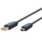 Cablu Profesional 3m mini USB 2.0 - USB Hi-Speed 480Mbit/s OFC cupru