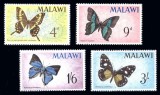 Malawi 1966 - Fluturi, serie neuzata