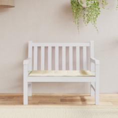 Perna pentru banca de gradina, crem, 120x50x3 cm foto