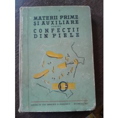 Materii prime si auxiliare pentru confectii din piele