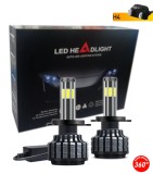 Cumpara ieftin Set 2 Becuri Led H4 90W Canbus cu Leduri 360 , fara Erori, 12000lm, 12-24V