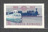 Romania.1969 100 ani Caile Ferate ZR.329, Nestampilat