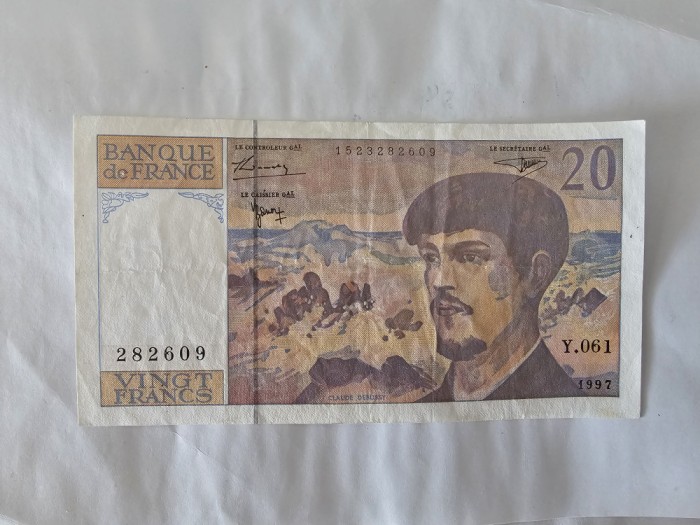 Franta 20 Francs 1997