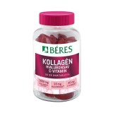 Vitamine gumate cu colagen, acid hialuronic si vitamina C Beres 50 buc