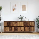 vidaXL Bufeturi 3 pcs Lemn vechi 3394524