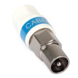 Mufa TV tata Cabelcon RG6, Triset-113, Self-Install, Danemarca