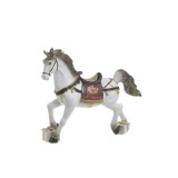 Cumpara ieftin Cal decor din rasina Ivory 25 cm x 7 cm x 20 cm