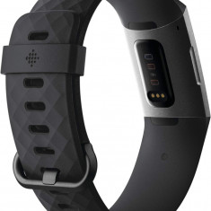 Charge 3 Fitness Activity Tracker, brățară inteligentă neagră