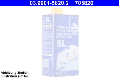 ATE 03.9901-5820.2 SL DOT 4 Lichid de frana foto