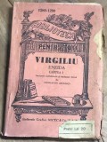 I.1 Carte Eneida Cartea I - Virgiliu (aprox 1930) BPT 1289-1290. Traducere juxtaliniara, Atelierele Socec. Stare uzata, vezi poze.