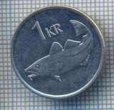 AX 292 MONEDA - ISLANDA - 1 KRONA -ANUL 1996 -STAREA CARE SE VEDE