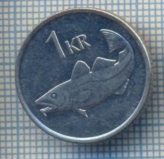 AX 292 MONEDA - ISLANDA - 1 KRONA -ANUL 1996 -STAREA CARE SE VEDE