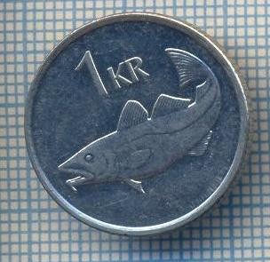 AX 292 MONEDA - ISLANDA - 1 KRONA -ANUL 1996 -STAREA CARE SE VEDE foto