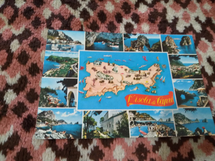 CARTE POSTALA -CAPRI NECIRCULATA