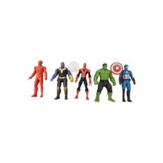 Set , 5 Figurine Cu Led, 18cm, Multicolor