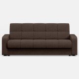 Cumpara ieftin Canapea extensibila 3 locuri Thassos cu lada de depozitare, Bej - Maro, 220 x 70 x 90 cm