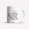 Cana alba personalizata Anime mask, INOVATIX&reg;. 330ml