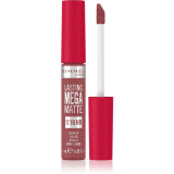 Rimmel Lasting Mega Matte ruj lichid mat, cu textură lejeră 16 de ore culoare Rose &amp; Shine 7,4 ml