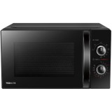 Cuptor cu microunde Toshiba MW-MG20PBK, 20 l, 800 W, 6 nivele de putere, control mecanic, grill, functie decongelare, timer, negru