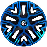 Cumpara ieftin Set 4 Capace Roti 15 &quot; Best Albastru-Negru, Compatibile Cu BMW Nou
