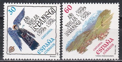 Spania 1995 - Mănăstirea Liebana - 500 de ani de existenta, MNH foto