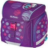 Ghiozdan neechipat FiloLight, dimensiune 38 x 32 x 22 cm, motiv Sea Bubbles, Herlitz