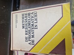 Metode de rezolvare a problemelor de matematică vintage