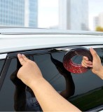 Rola Ornament autoadeziv, 20mm x 15m, culoare Negru Lucios