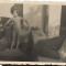 C203 Fotografie chipiu ofiter roman jucarii copil 1940 poza veche romaneasca