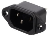 Conector AC C14 (E) 10A