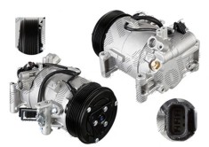 Compresor aer conditionat Honda Civic, 2016-, motor 2.0 118kw, CR-V, 2016-, motorizare 2.0 113kw, benzina, rola curea 110 mm, 7 caneluri, Delphi tip: