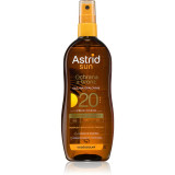Astrid Sun ulei pentru plaja pentru un bronz intens SPF 20 200 ml