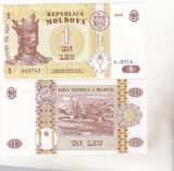 bnk bn Moldova 1 leu 2002 unc